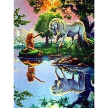 Lade das Bild in den Galerie-Viewer, Beauty Pferd - voller runder Diamant - 30x40cm
