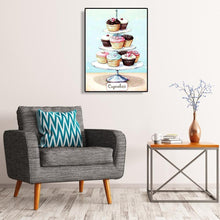 Lade das Bild in den Galerie-Viewer, Kuchen - volle Diamant-Malerei - 30x40cm
