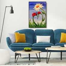 Lade das Bild in den Galerie-Viewer, Marienkäfer - volle Diamant-Malerei - 30x40cm
