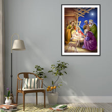 Lade das Bild in den Galerie-Viewer, Geburt von Jesus - volle Diamant-Malerei - 30x40cm
