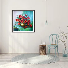 Lade das Bild in den Galerie-Viewer, Blume - volle Diamant-Malerei - 30x30cm
