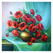 Lade das Bild in den Galerie-Viewer, Blume - volle Diamant-Malerei - 30x30cm
