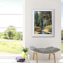 Lade das Bild in den Galerie-Viewer, Waldstrom - volle Diamant-Malerei - 30x40cm

