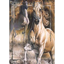 Lade das Bild in den Galerie-Viewer, Pferd - volle Diamant-Malerei - 30x40cm

