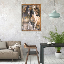 Lade das Bild in den Galerie-Viewer, Pferd - volle Diamant-Malerei - 30x40cm

