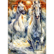 Lade das Bild in den Galerie-Viewer, Pferd - volle Diamant-Malerei - 30x40cm
