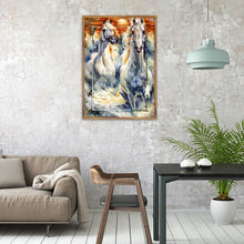 Lade das Bild in den Galerie-Viewer, Pferd - volle Diamant-Malerei - 30x40cm
