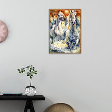 Lade das Bild in den Galerie-Viewer, Pferd - volle Diamant-Malerei - 30x40cm
