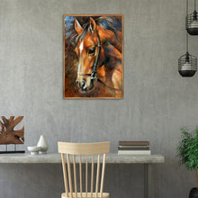 Lade das Bild in den Galerie-Viewer, Pferd - volle Diamant-Malerei - 30x40cm
