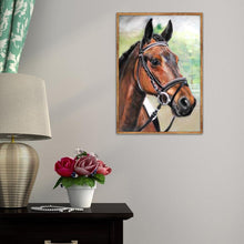 Lade das Bild in den Galerie-Viewer, Pferd - volle Diamant-Malerei - 30x40cm
