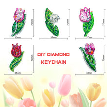 Lade das Bild in den Galerie-Viewer, 5 Stück/Satz Rosen DIY Schlüsselanhänger
