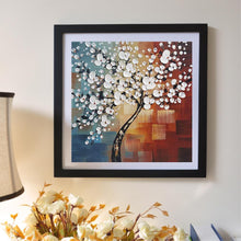 Lade das Bild in den Galerie-Viewer, Blütenblüte - voller runder Diamant - 30x30cm
