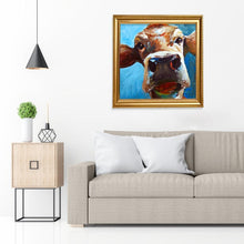 Lade das Bild in den Galerie-Viewer, Rinder - voller runder Diamant - 30x30cm
