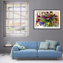 Lade das Bild in den Galerie-Viewer, Blume - volle Diamant-Malerei - 40x30cm
