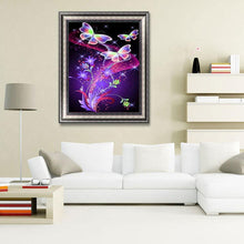 Lade das Bild in den Galerie-Viewer, Schmetterling - volle Diamant-Malerei - 40x30cm
