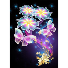Lade das Bild in den Galerie-Viewer, Schmetterling - volle Diamant-Malerei - 40x30cm
