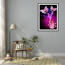Lade das Bild in den Galerie-Viewer, Schmetterling - volle Diamant-Malerei - 40x30cm

