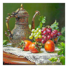 Lade das Bild in den Galerie-Viewer, Früchte - volle Diamant-Malerei - 30x30cm
