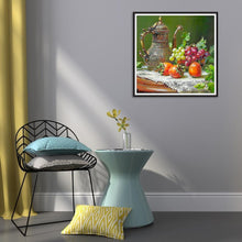 Lade das Bild in den Galerie-Viewer, Früchte - volle Diamant-Malerei - 30x30cm
