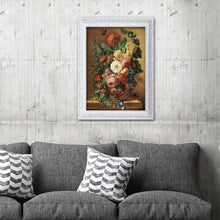 Lade das Bild in den Galerie-Viewer, Blume - voller runder Diamant - 40x30cm
