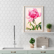 Lade das Bild in den Galerie-Viewer, Blume - voller runder Diamant - 30x40cm
