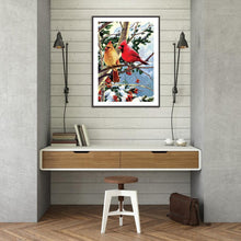 Lade das Bild in den Galerie-Viewer, Vögel - volle Diamant-Malerei - 40x30cm
