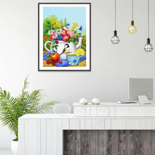 Lade das Bild in den Galerie-Viewer, Vögel - volle Diamant-Malerei - 40x30cm
