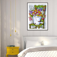 Lade das Bild in den Galerie-Viewer, Blume - volle Diamant-Malerei - 40x30cm
