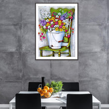 Lade das Bild in den Galerie-Viewer, Blume - volle Diamant-Malerei - 40x30cm
