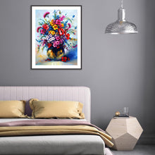Lade das Bild in den Galerie-Viewer, Blume - volle Diamant-Malerei - 40x30cm
