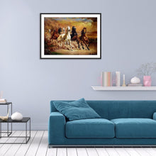 Lade das Bild in den Galerie-Viewer, Pferd - volle Diamant-Malerei - 40x30cm
