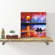 Lade das Bild in den Galerie-Viewer, Seeboot - volle Diamant-Malerei - 30x30cm
