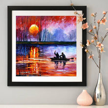 Lade das Bild in den Galerie-Viewer, Seeboot - volle Diamant-Malerei - 30x30cm
