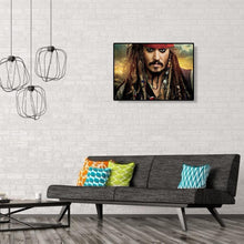 Lade das Bild in den Galerie-Viewer, Kapitän - volle Diamant-Malerei - 30x40cm
