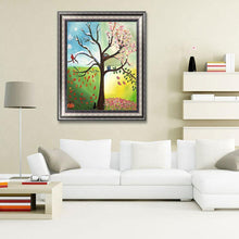 Lade das Bild in den Galerie-Viewer, Fantasy-Baum - voller Diamant-Malerei - 40x30cm
