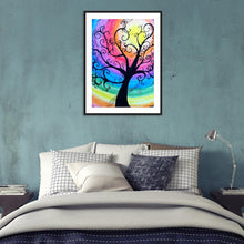 Lade das Bild in den Galerie-Viewer, Fantasy-Baum - voller Diamant-Malerei - 40x30cm
