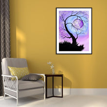 Lade das Bild in den Galerie-Viewer, Fantasy-Baum - voller Diamant-Malerei - 40x30cm
