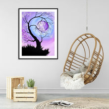 Lade das Bild in den Galerie-Viewer, Fantasy-Baum - voller Diamant-Malerei - 40x30cm
