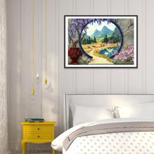 Lade das Bild in den Galerie-Viewer, Garten - volle Diamant-Malerei - 40x30cm
