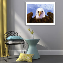 Lade das Bild in den Galerie-Viewer, Adler - volle Diamant-Malerei - 30x40cm
