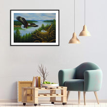Lade das Bild in den Galerie-Viewer, Adler - volle Diamant-Malerei - 30x40cm
