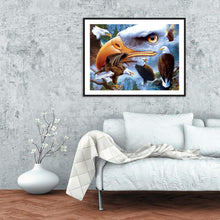 Lade das Bild in den Galerie-Viewer, Adler - volle Diamant-Malerei - 30x40cm
