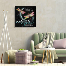 Lade das Bild in den Galerie-Viewer, Libelle - volle Diamant-Malerei - 30x30cm

