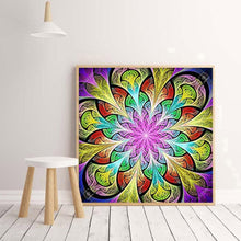 Lade das Bild in den Galerie-Viewer, Wunderschöne Blumen - volle Diamant-Malerei - 30x30cm
