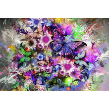 Lade das Bild in den Galerie-Viewer, Wunderschöne Blumen - volle Diamant-Malerei - 40x30cm
