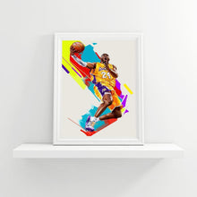 Lade das Bild in den Galerie-Viewer, Schwarze Manba Athlet - volle Diamant-Malerei - 30x40cm
