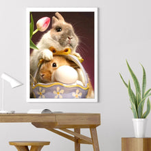 Lade das Bild in den Galerie-Viewer, Süße Hamster - volle Diamant-Malerei - 30x40cm
