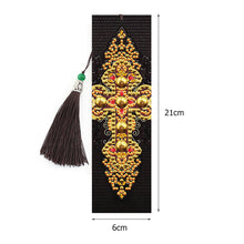 Lade das Bild in den Galerie-Viewer, 2pcs Kreuzen-DIY Diamond Painting Lesezeichen

