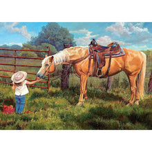 Lade das Bild in den Galerie-Viewer, Pferd - volle Diamant-Malerei - 30x40cm
