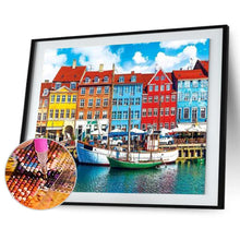Lade das Bild in den Galerie-Viewer, Haus - volle Diamant-Malerei - 30x40cm
